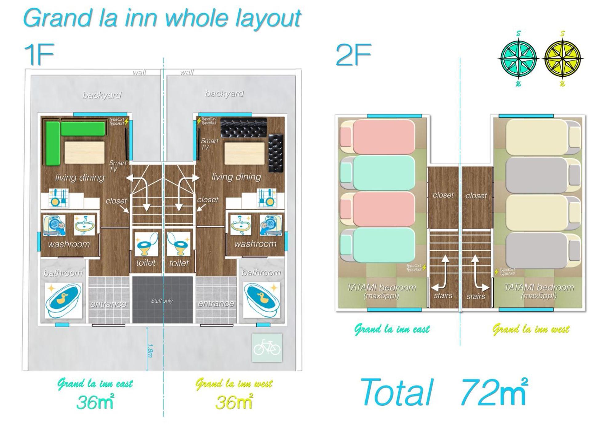 Guest house Grand La East *