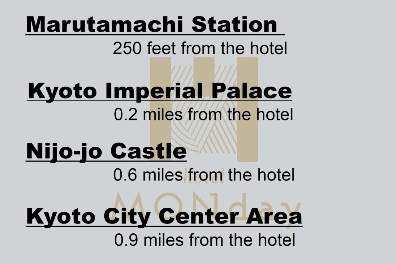 Monday Marutamachi Hotel Kyoto
