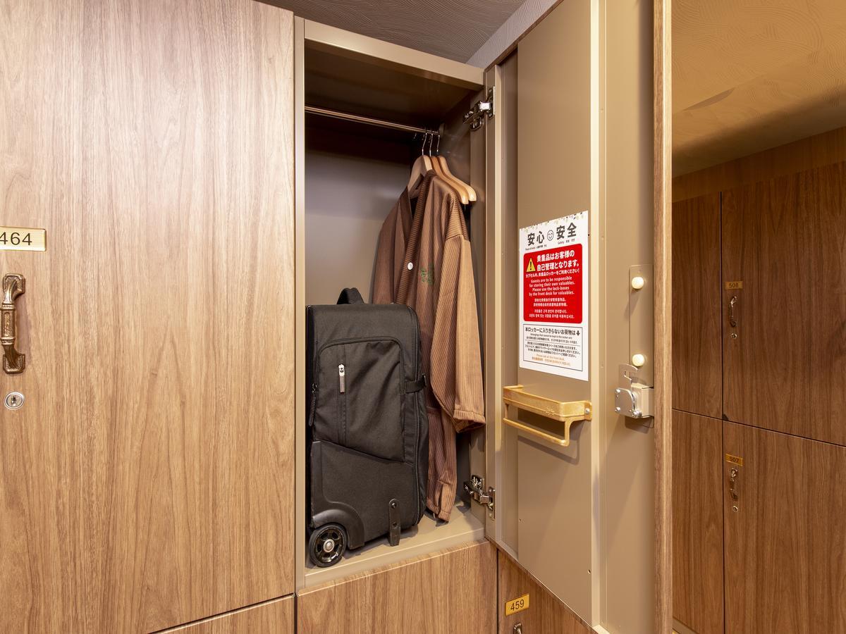 Capsule Anshin Oyado Premium Shijo Karasuma Capsule hotel Kyoto