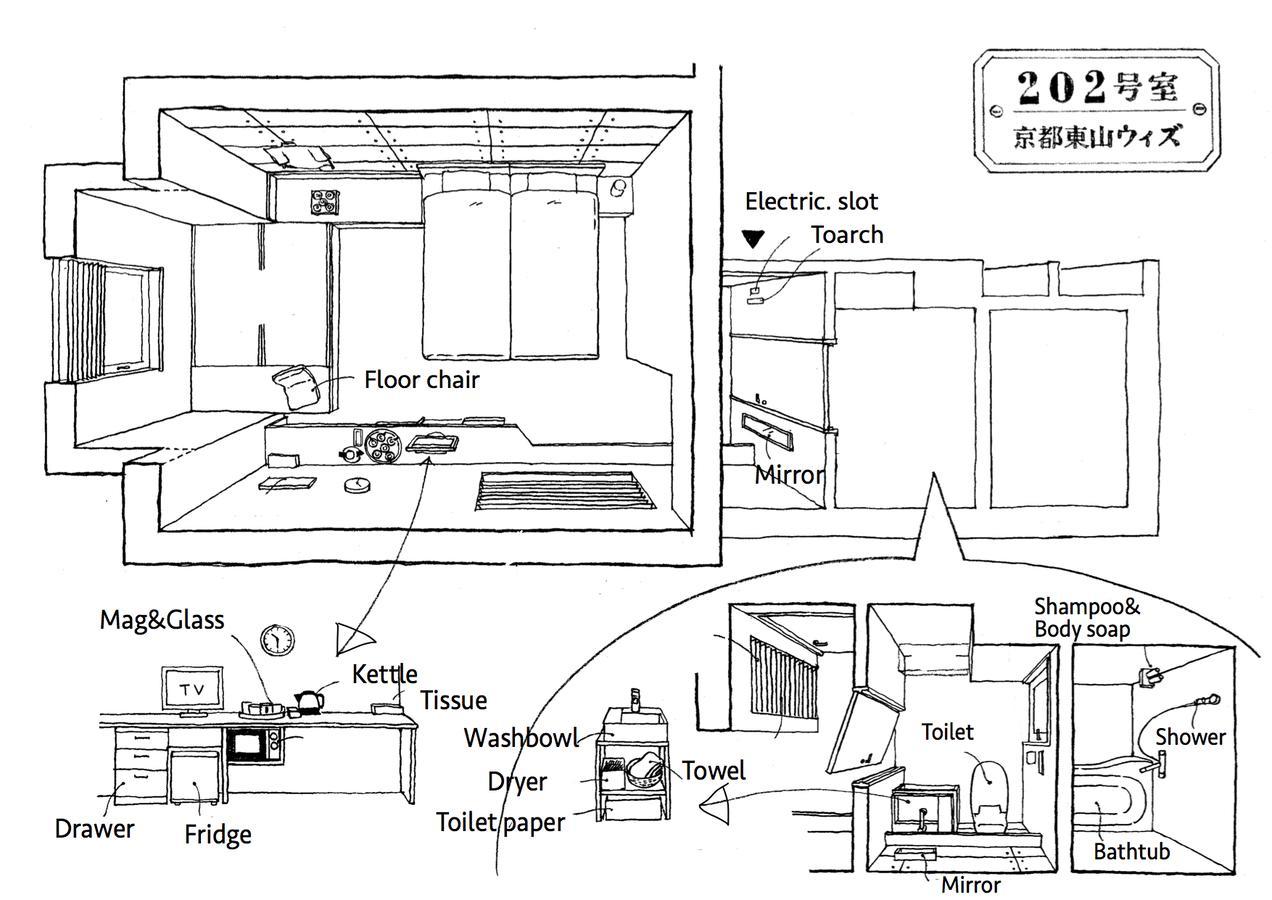 Higashiyama With Hotel 3*