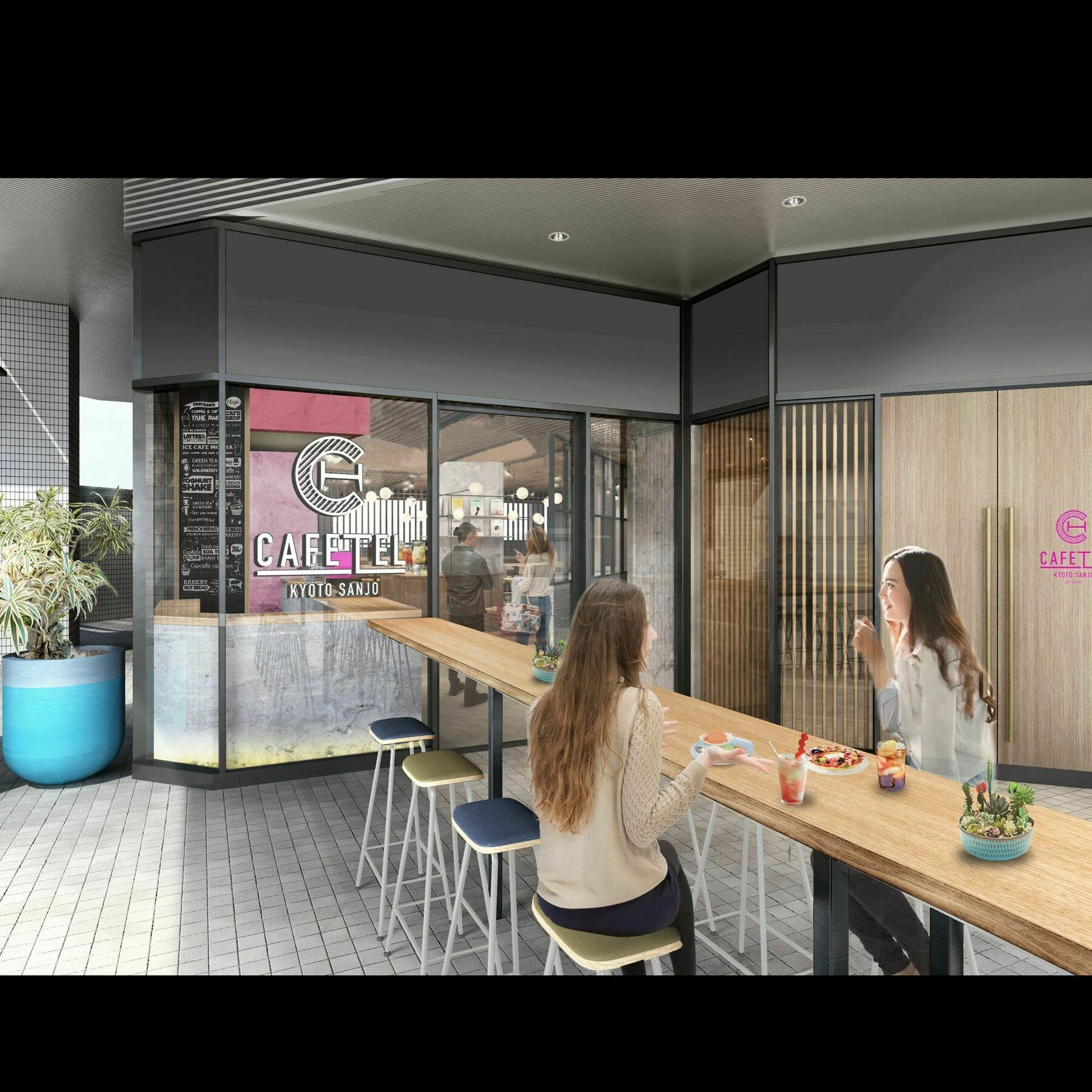Cafetel Sanjo For Ladies Hostel