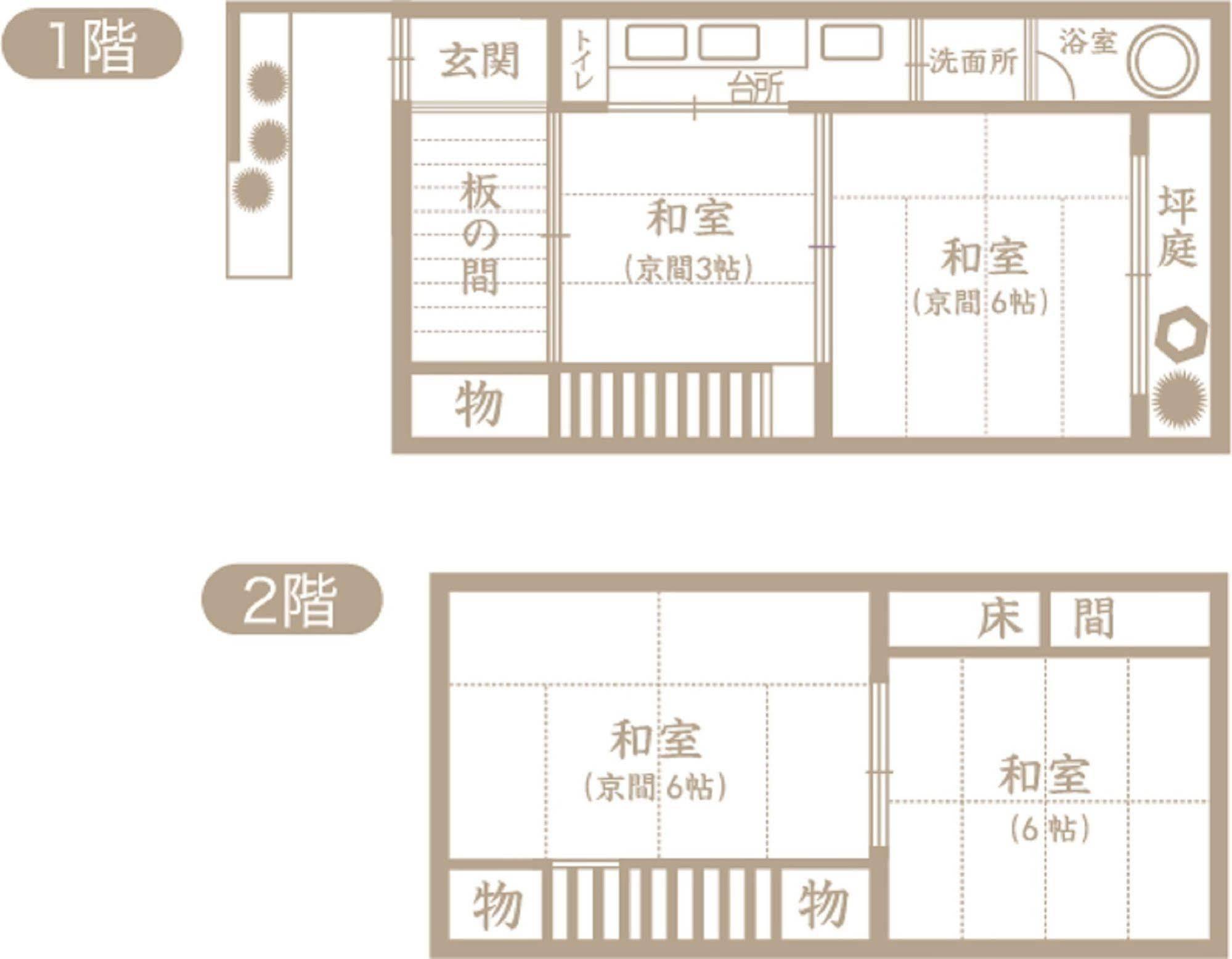 Naokonoza Omiya Gojo Bahay bakasyunan Kyoto