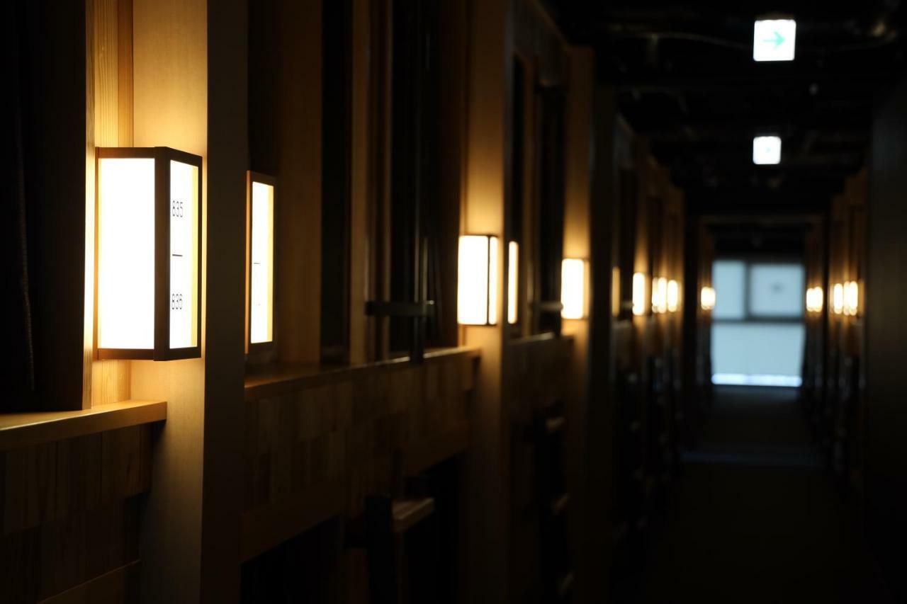 Cabin Sanjo Kawaramachi Capsule hotel Kyoto
