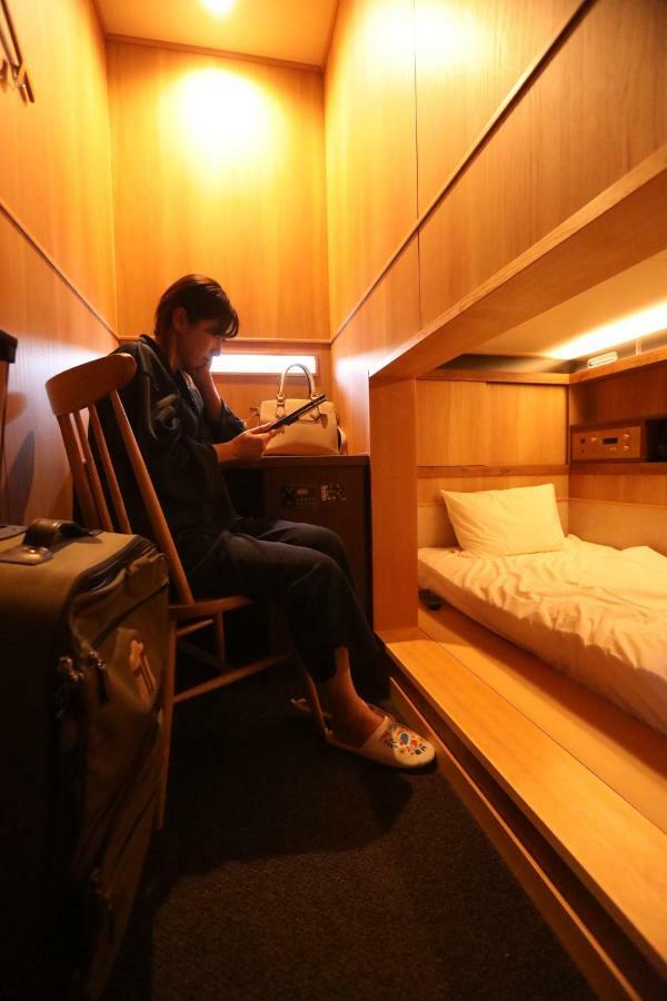 Cabin Sanjo Kawaramachi Capsule hotel Kyoto